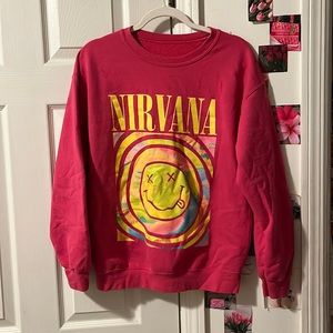 Urban Outfitters Nirvana graphic sweat shirt